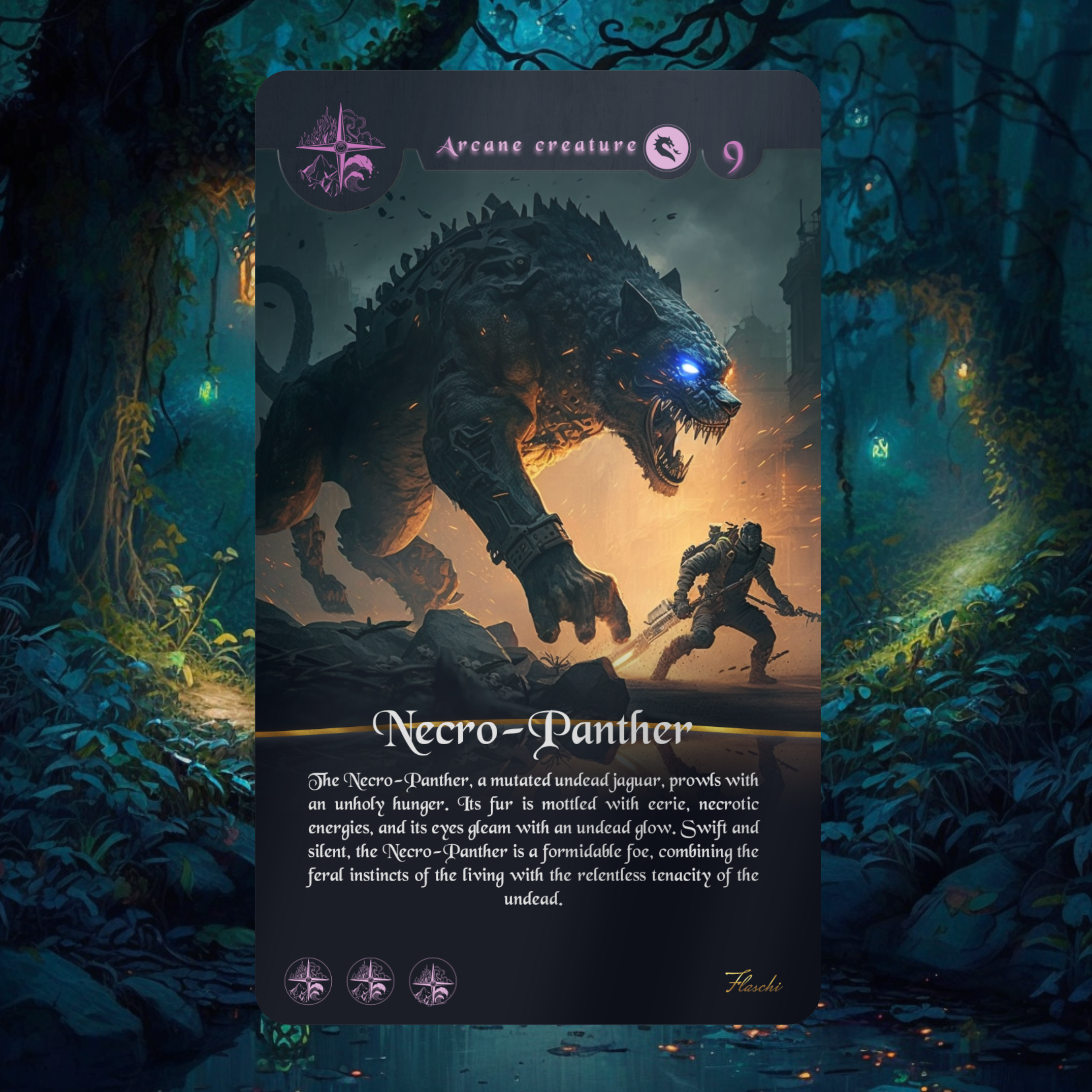 nft image Necro-Panther